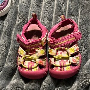Garanimals Pink and Yellow Kids Sandals
